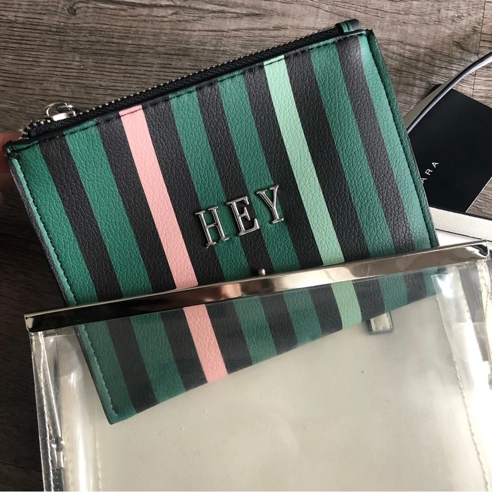 RARE ✨NWT ZARA Clear Vinyl Crossbody HEY Bag - Picture 4 of 15